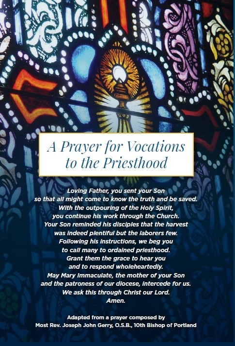 Prayer for Vocations booklet p 11