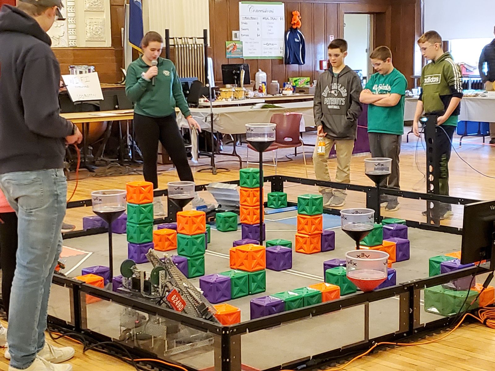 All Saints Robotics Team In Bangor Qualifies For State