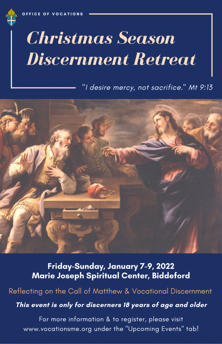 Catholic Christmas Retreat 2022 Fr. Greg Dube To Host Christmas Season Discernment Retreat For Men On  January 7-9 In Biddeford | Diocese Of Portland