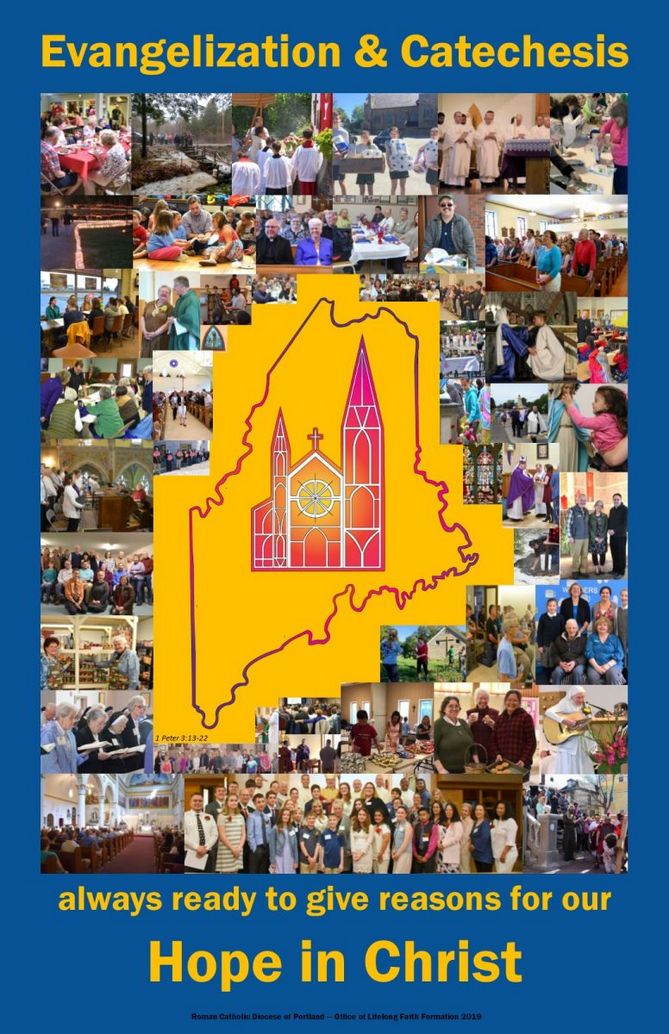 2019 Evangelization & Catechesis poster