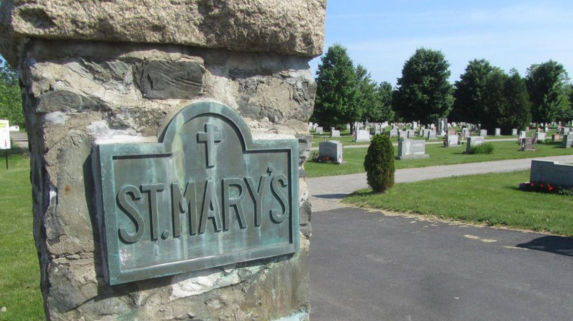 St. Mary's Cemetery Entrance