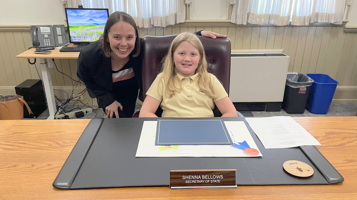 St. John's third grader honored at State House 