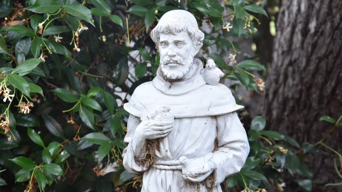 St. Francis statue