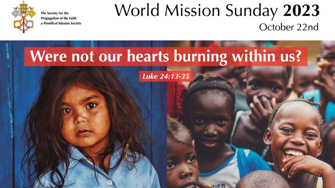 World Mission Sunday banner