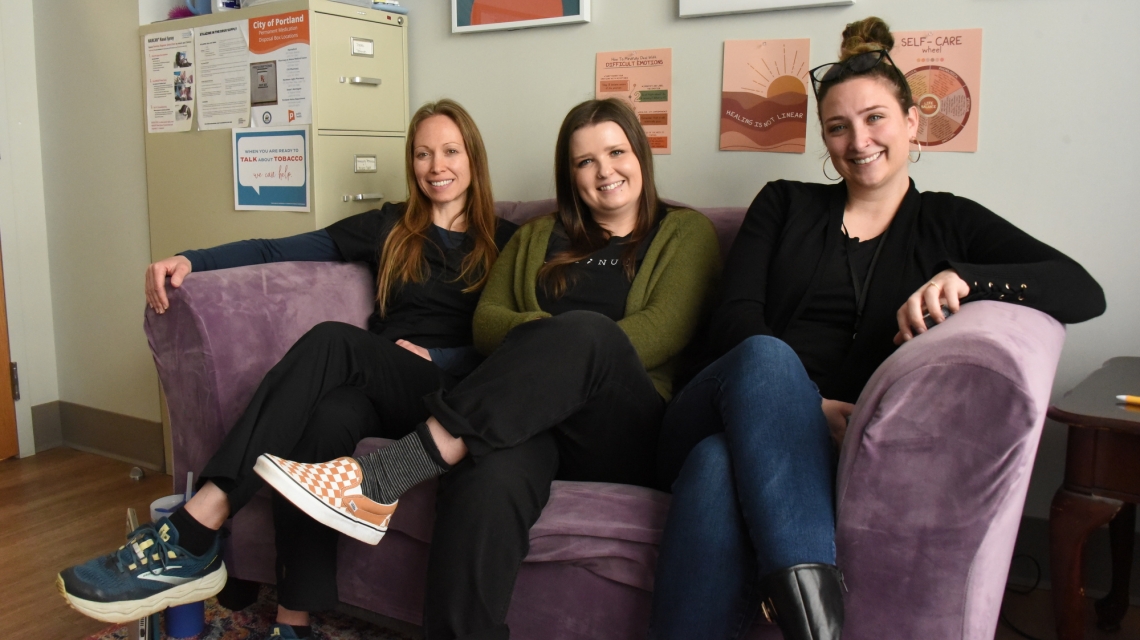 Francesca Gallant, Daley Lent, and Annie Chang