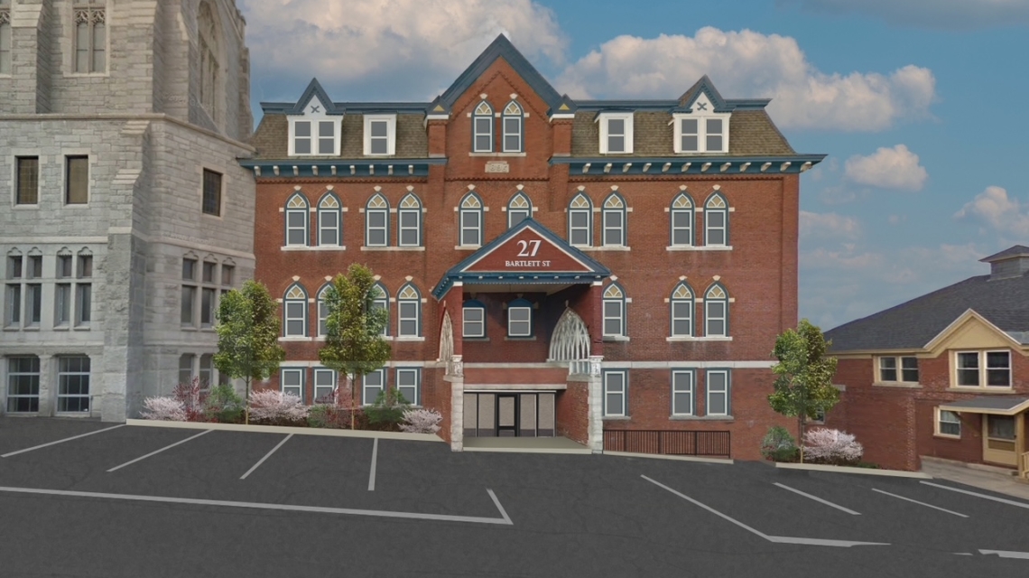 rendering of building