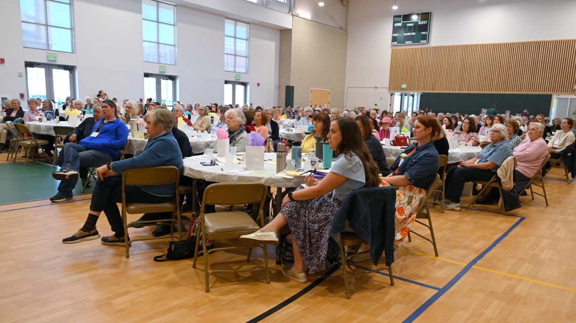 Wide photo of women's conference