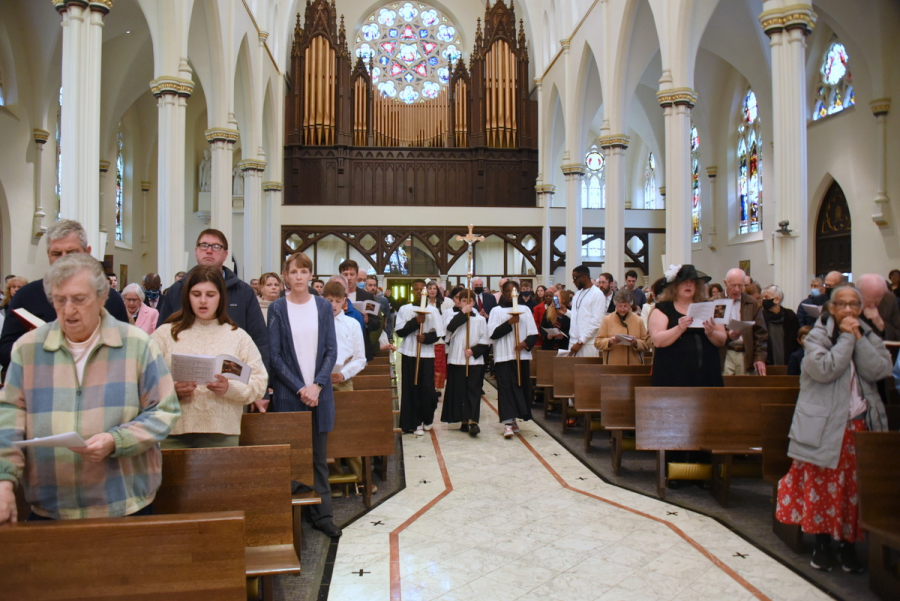 Bishop Deeley Celebrates The Mass Of The Resurrection Of The Lord Diocese Of Portland