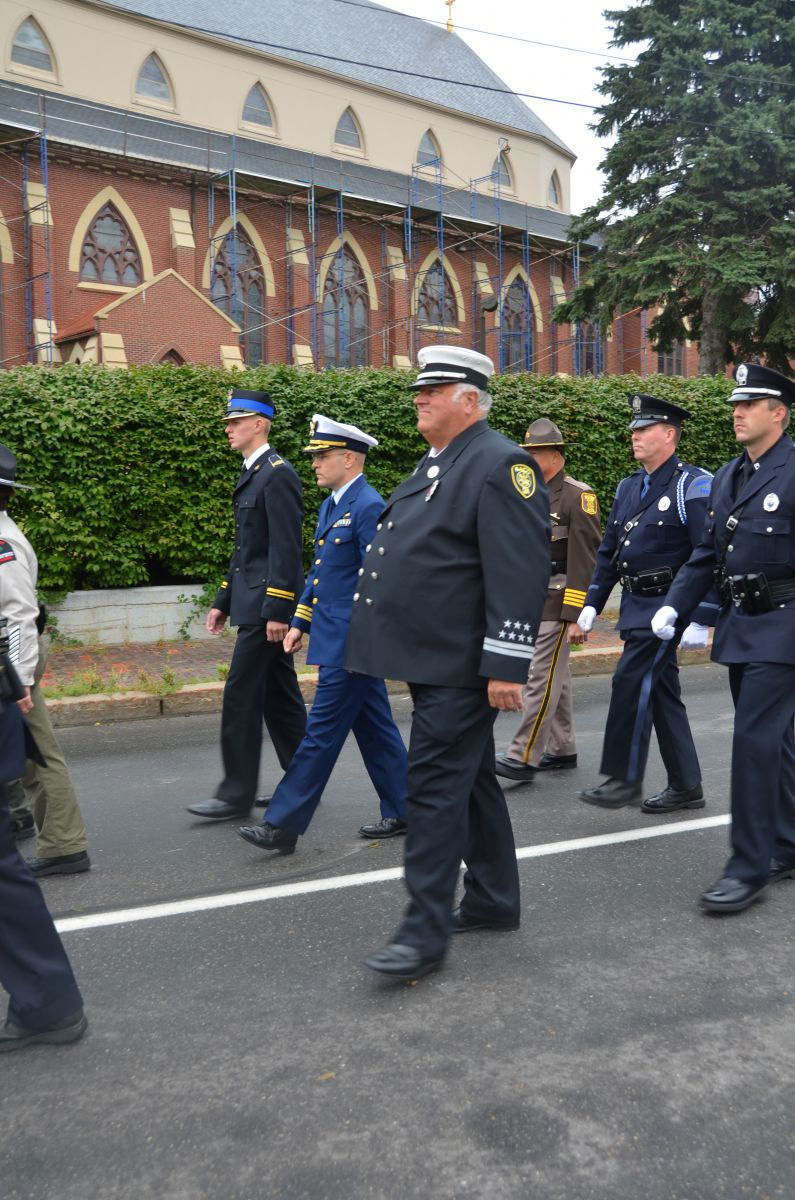 Blue Mass 2015 Marching