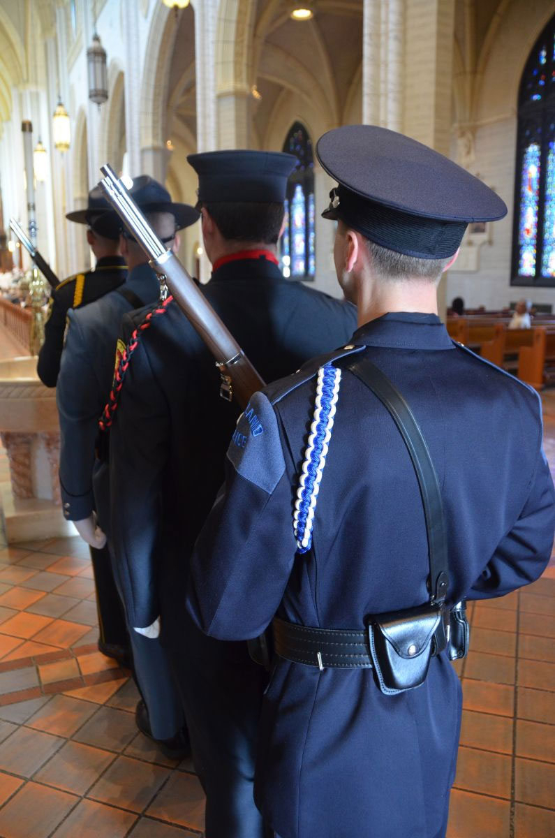 Blue Mass 2018 Honor Guard