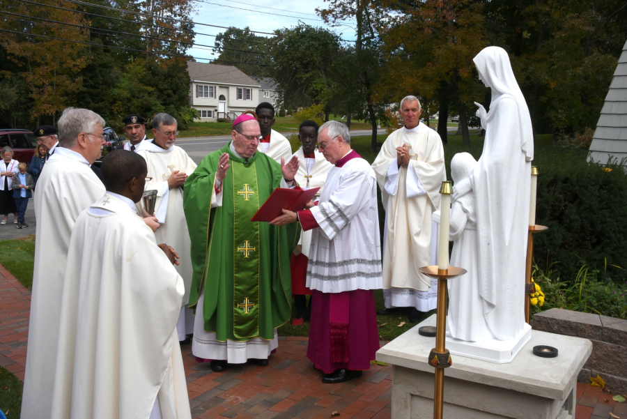 Deeley Joins Gorham Parishioners to Celebrate the 50th