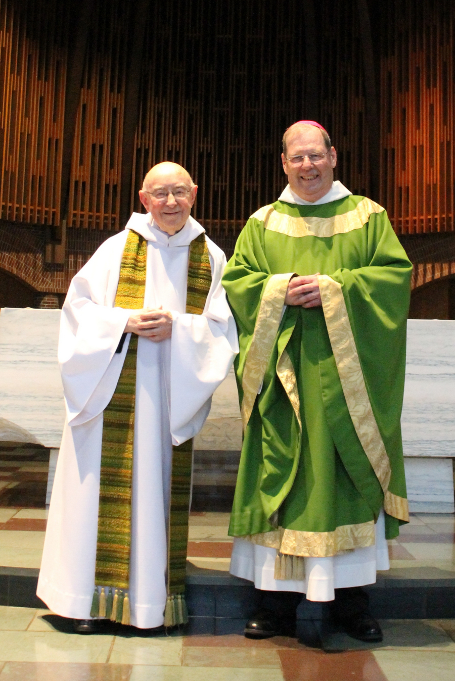 Bishop Joseph and Bishop Robert Deeley