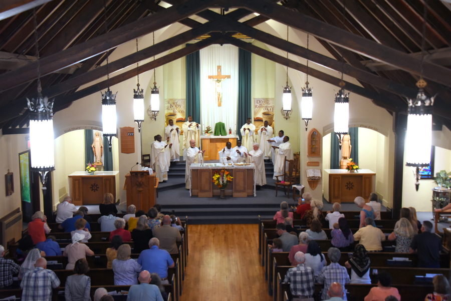 Bishop George Nkuo from the Diocese of Kumbo Visits Maine | Diocese of ...