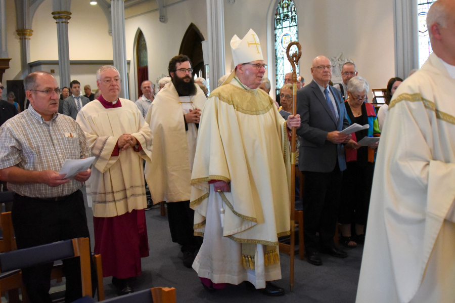 Bishop Robert Deeley Marks Golden Jubilee With Celebration Of Mass 