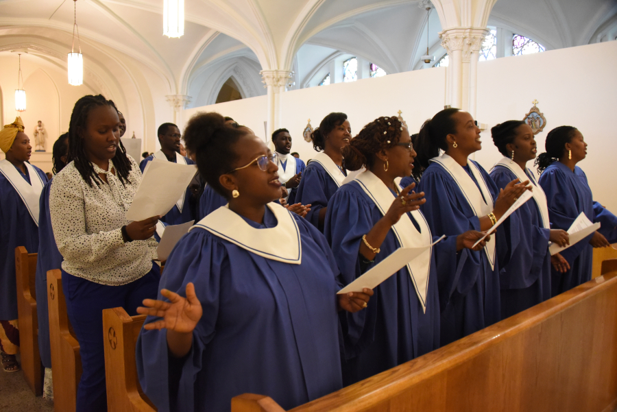 Choir Notre Dame de la Paix in Lewiston 