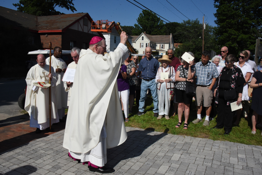 Blessing of the walkway