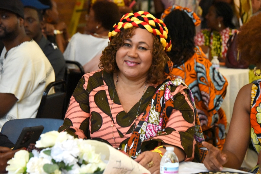 Woman at the African Festival.