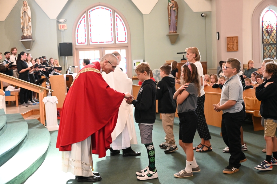 Holy Communion during Mass