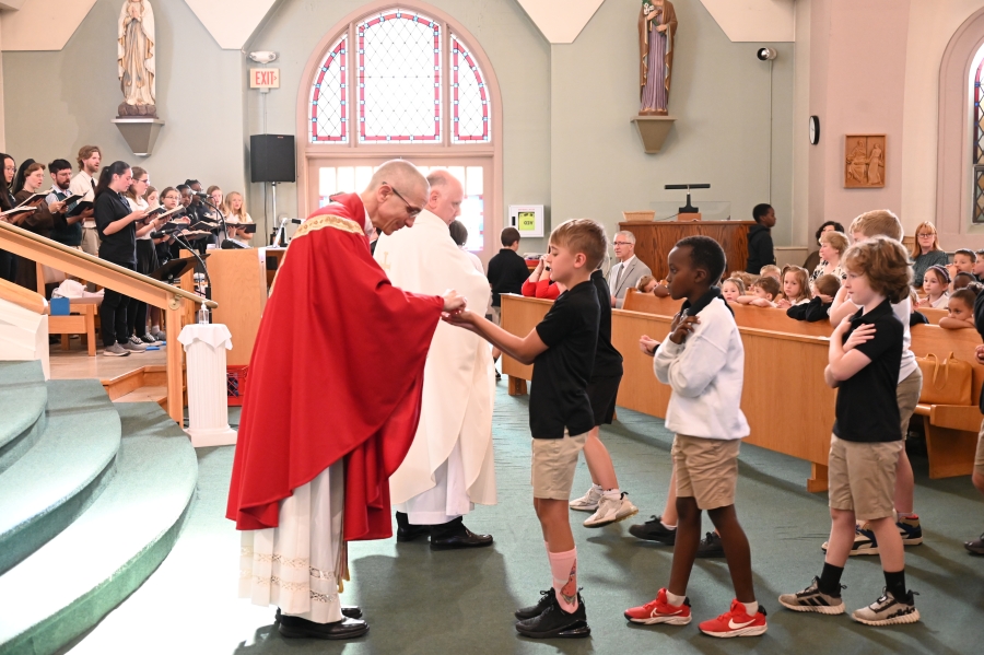 Holy Communion during Mass