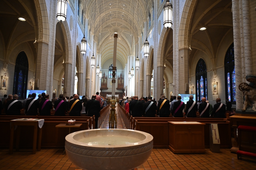 Blue Mass at the basilica 