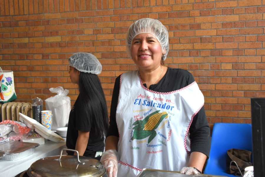 Female volunteer