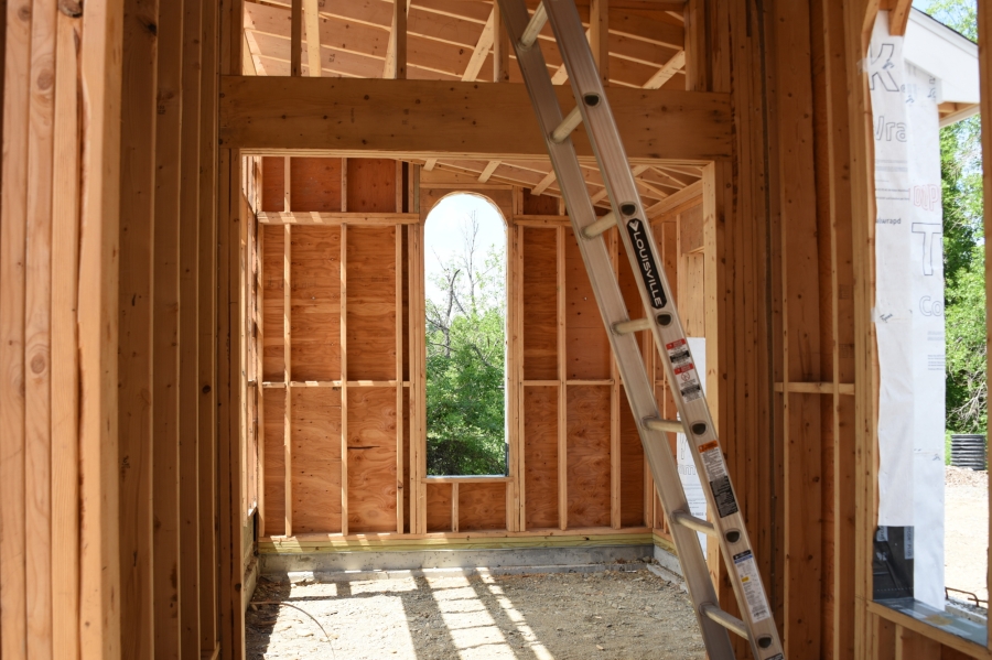 Entryway of the new Newman Center