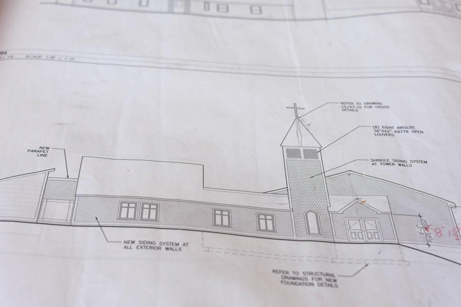 Plans for the new Newman Center