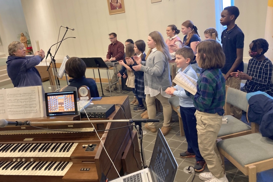 St. James School student choir