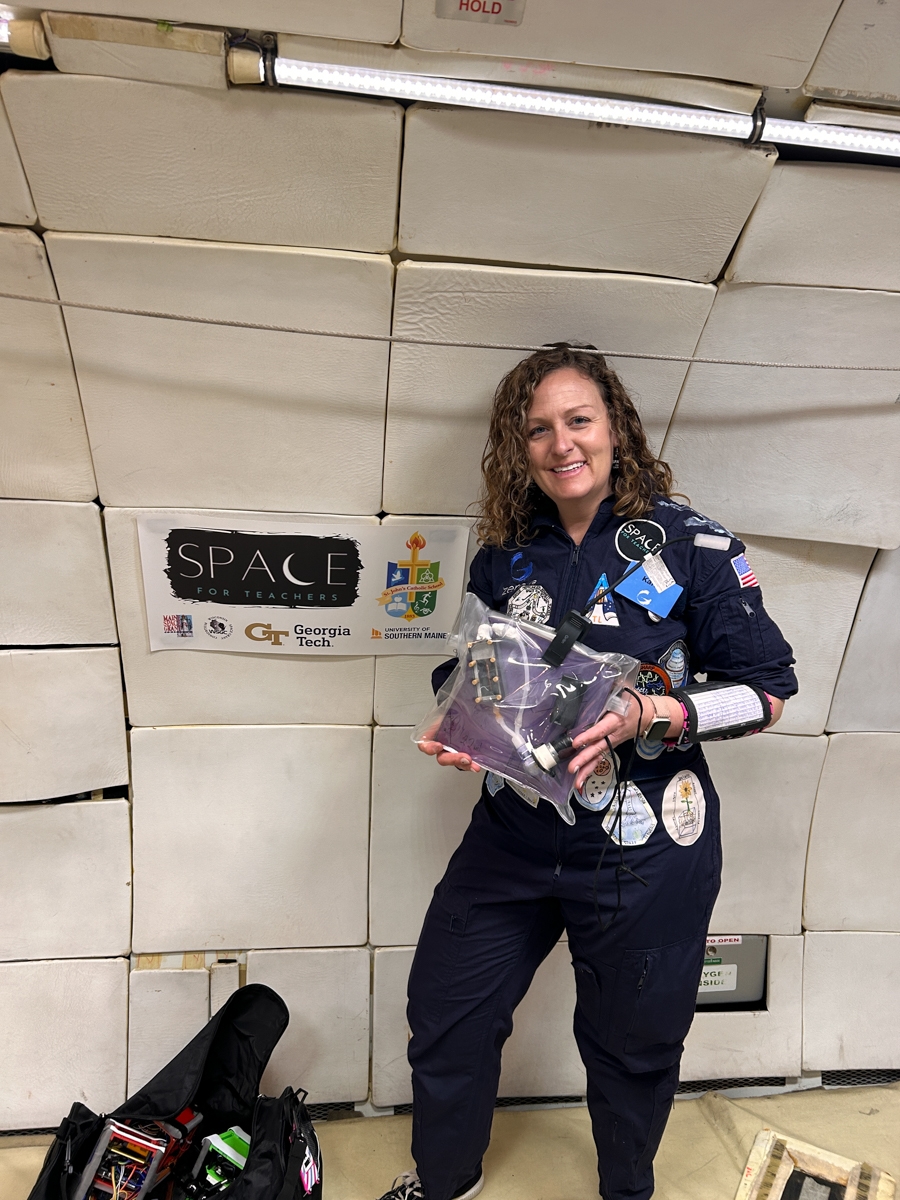 karin paquin with gatech experiments