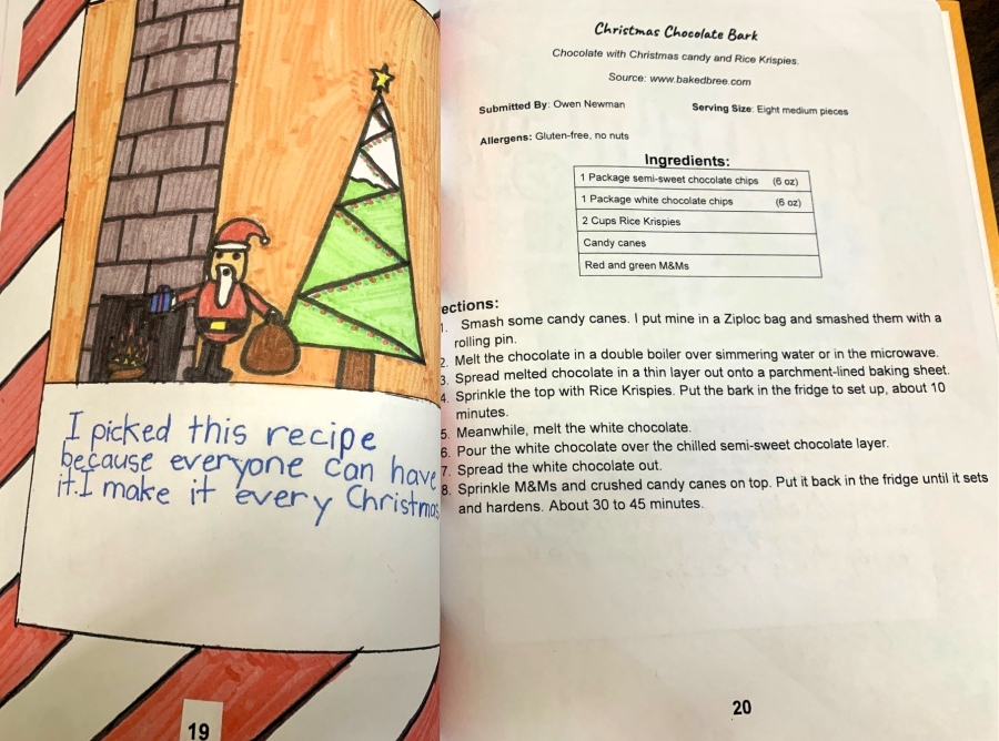 student's art and recipe