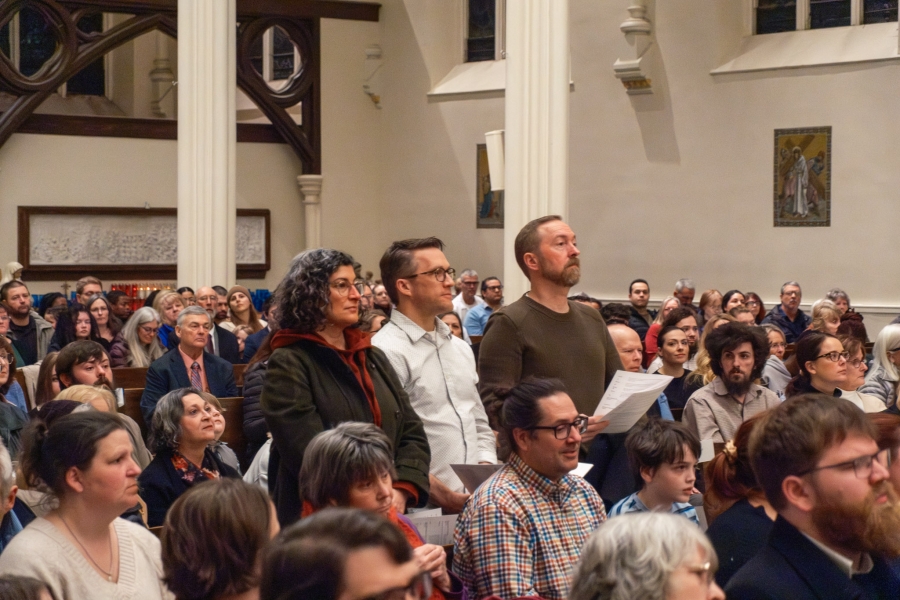 Rite of election at Cathedral of the Immaculate Conception