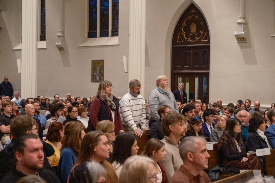 Rite of election at Cathedral of the Immaculate Conception