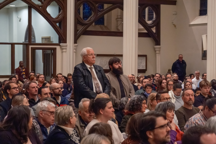 Rite of election at Cathedral of the Immaculate Conception