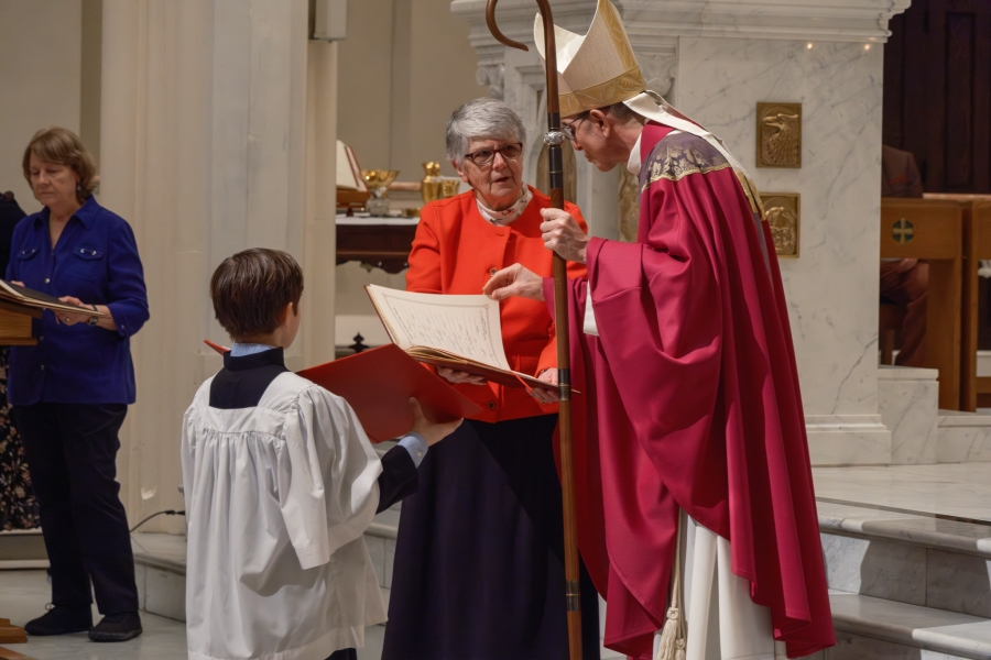 Rite of election at Cathedral of the Immaculate Conception