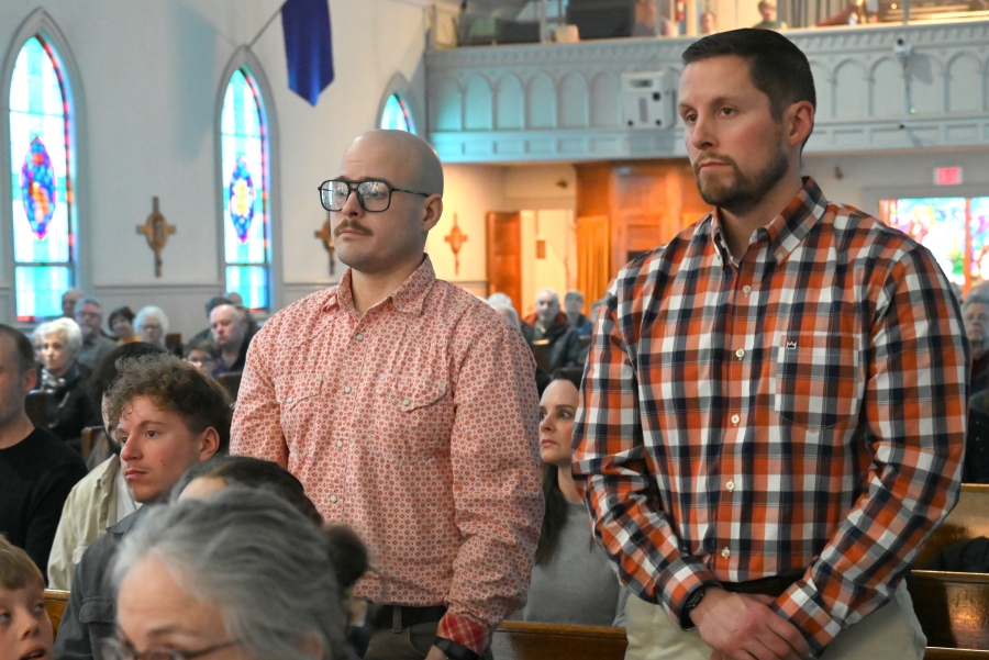 A man and his sponsor.