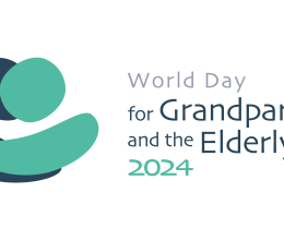 World Day for Grandparents and the Elderly text and logo