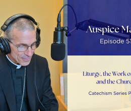 Liturgy, the Work of Christ and the Church (Catechism Series Part 21) - Auspice Maria Ep 51