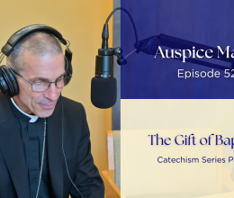 The Gift of Baptism (Catechism Series Part 22) - Auspice Maria Ep 52