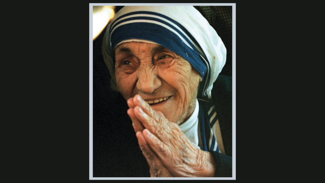 Close up of Saint Teresa