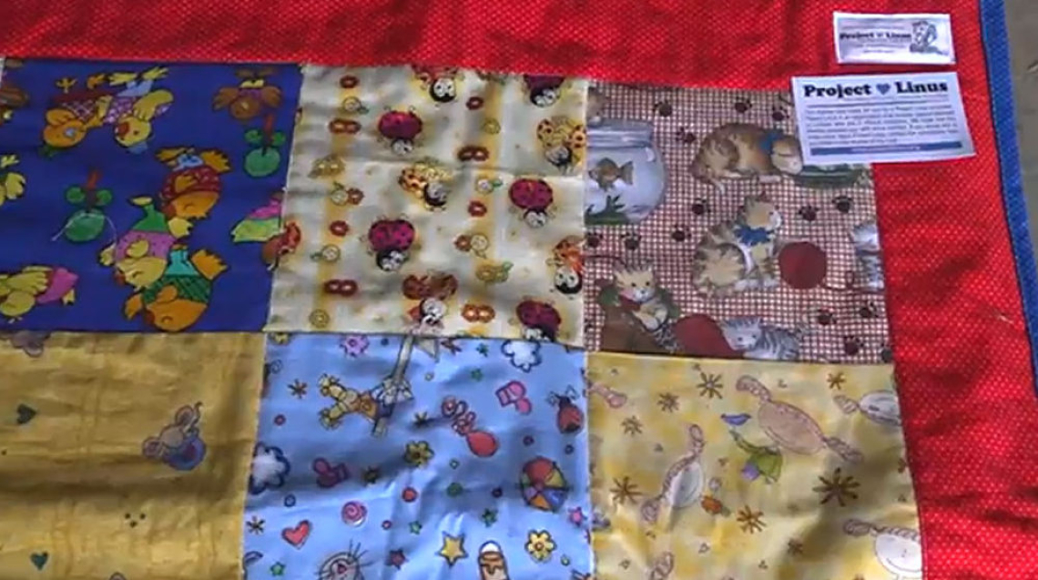 “We Sew Them with Much Love” Project Linus Group Provides Handmade