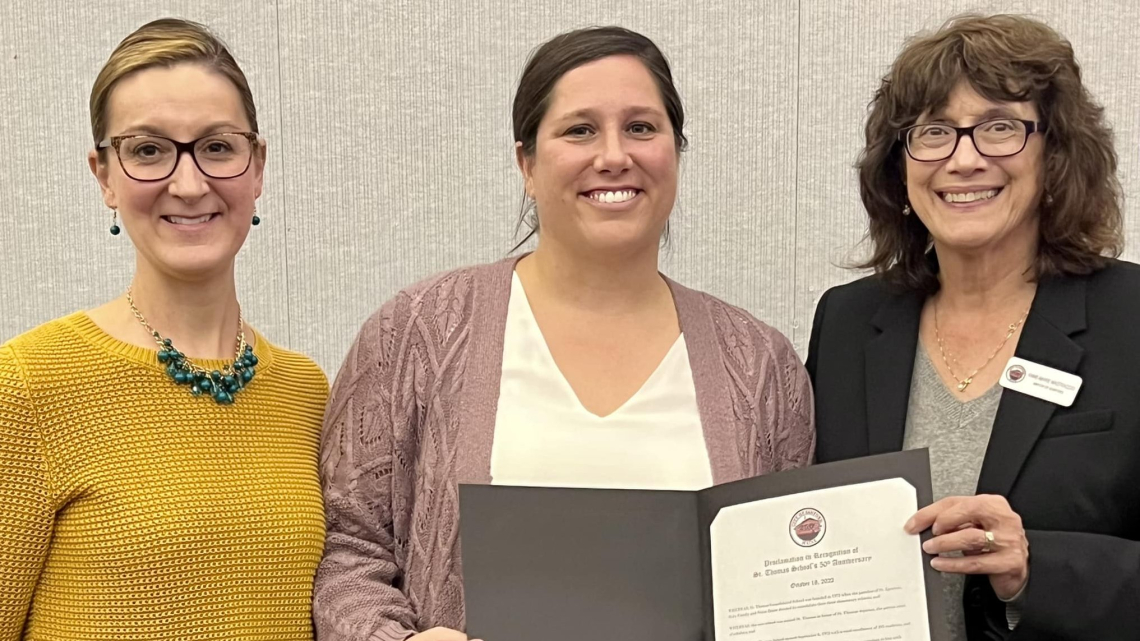 Proclamation for St. Thomas School in Sanford