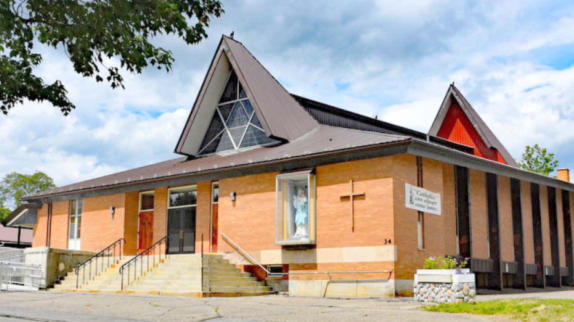 Holy Rosary Church in Caribou 