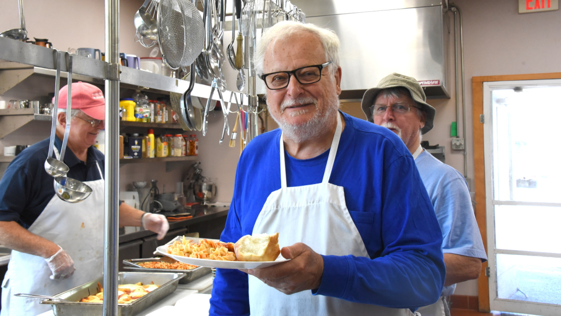 Rockland Soup Kitchen volunteer