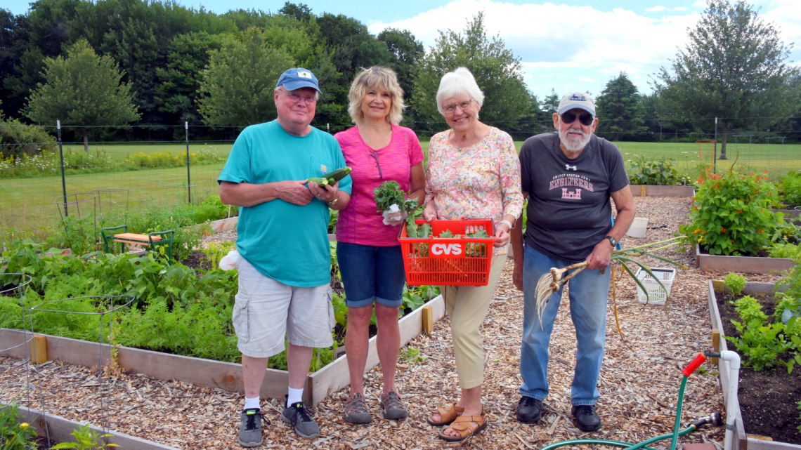 Paul Chamberlain, Kathy Cropley, Madelyn Murphy, and Ron Guibord