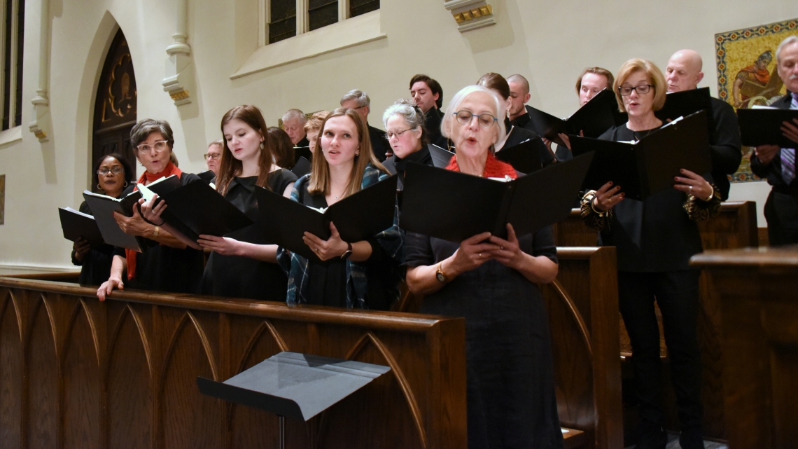 Cathedral choir and scholas