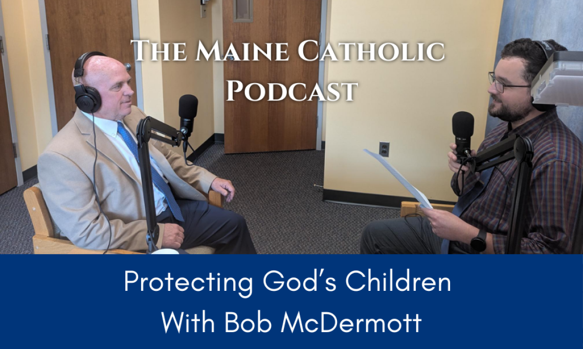 Bob Mcdermott and Jake Buttarazzi recording a podcast.