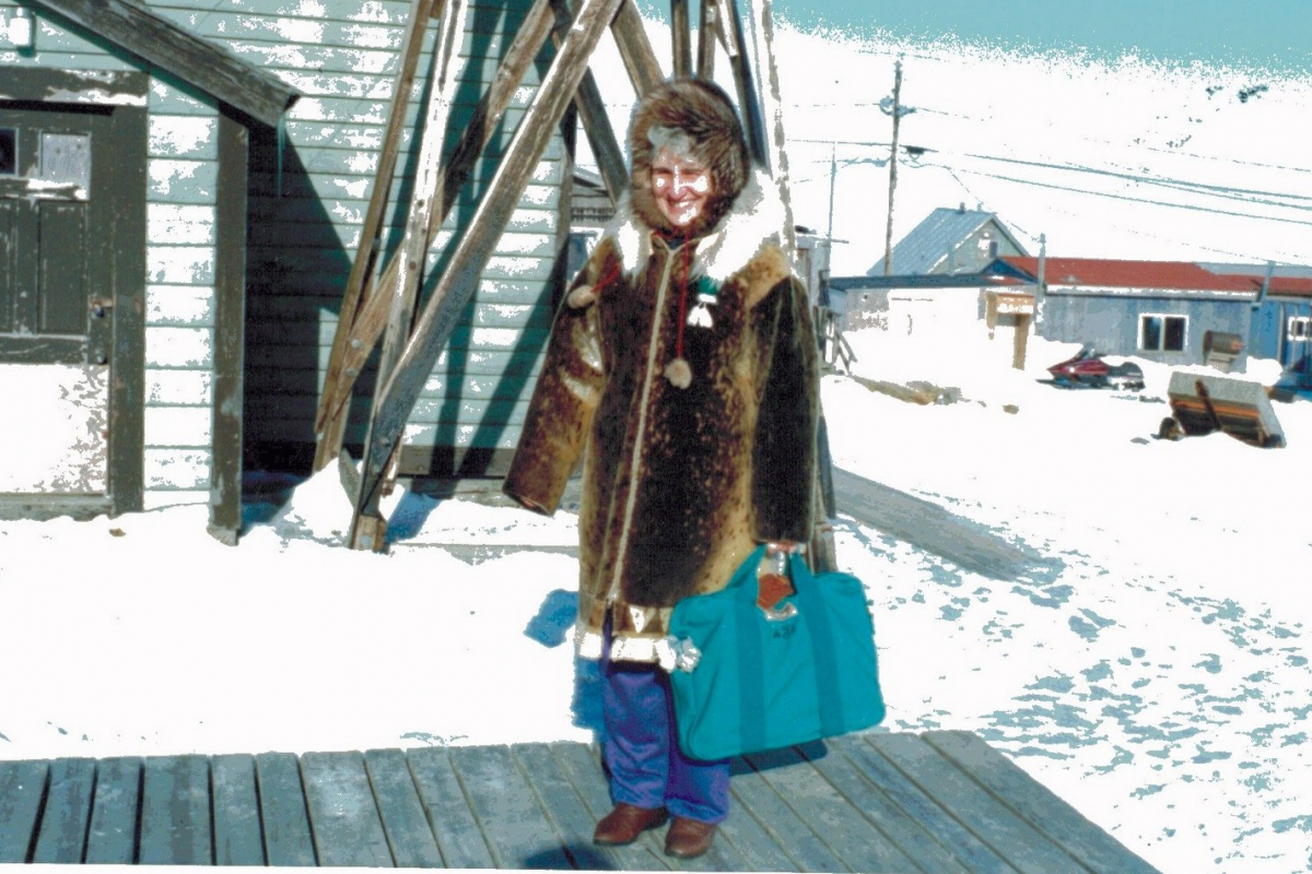 Sister Angela Fortier in Alaska