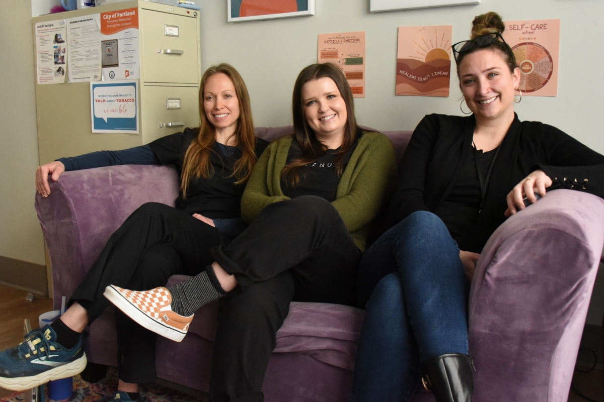 Francesca Gallant, Daley Lent, and Annie Chang